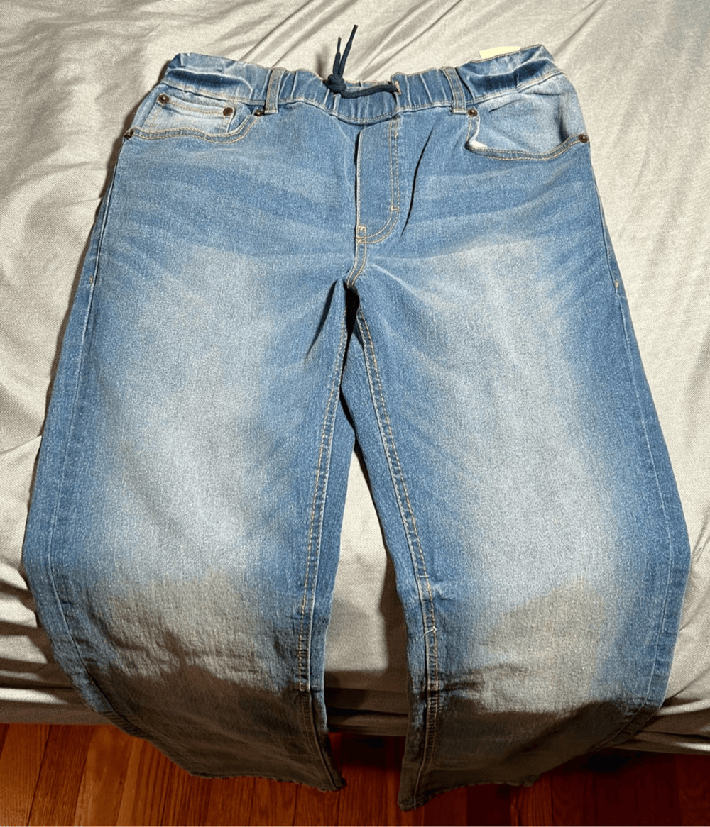 NWT Lucky Brand Eastvale Girl’s Pull On Jeans Elastic Waist Sz Lg (14/16)